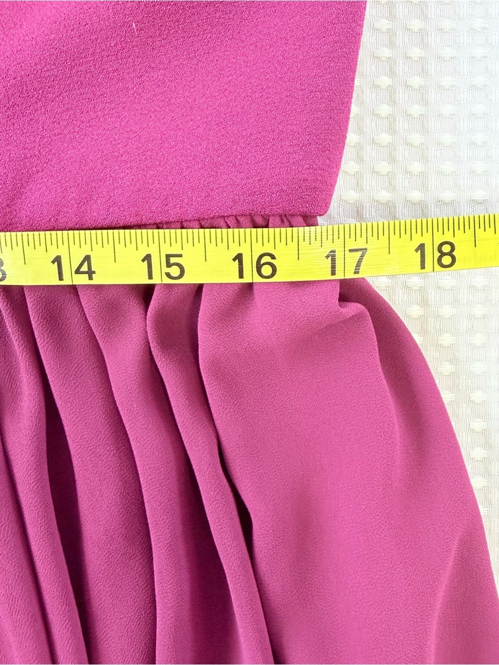 Dress the Population Corey Dress Dark Magenta Purple Midi Fit & Flare Size XL - Picture 13 of 15